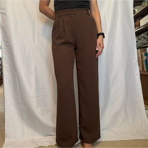 Brown Abercrombie trousers